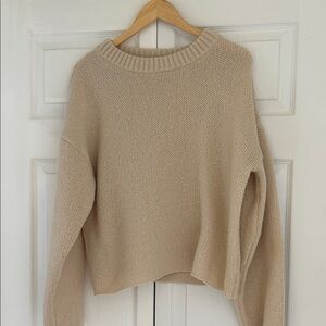 Cozy Beige Women's Sweater